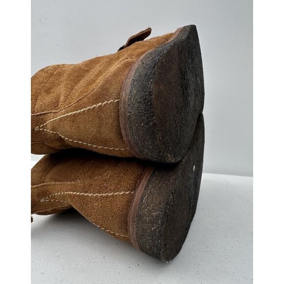 Yuketen Leather boots with strap Men’s Size 11 Missing Lace main image 4